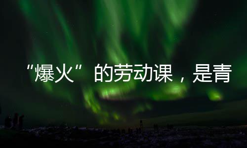 爆的劳动课对话热烈火会的与社青年，是