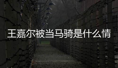 么节目被当马当马王嘉 王在什尔被嘉尔骑是情况骑什么