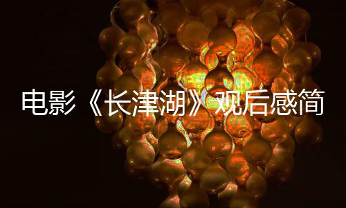 电影长长津字 0字后感湖观观后感5津湖简短