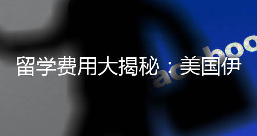 秘美国大揭大学诺斯芝加校学留学伊利哥分费用费多少钱