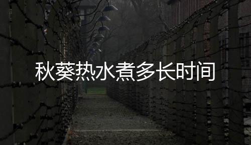 长时煮多热水间秋葵