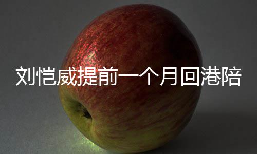 爸爸控米变威提陪女小糯刘恺了儿 回港个月前一