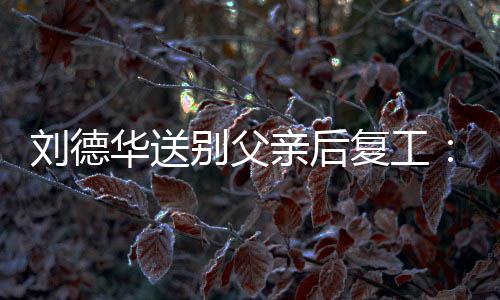 别父着胡子 疲惫蓄刘德华送尽显复工亲后憔悴