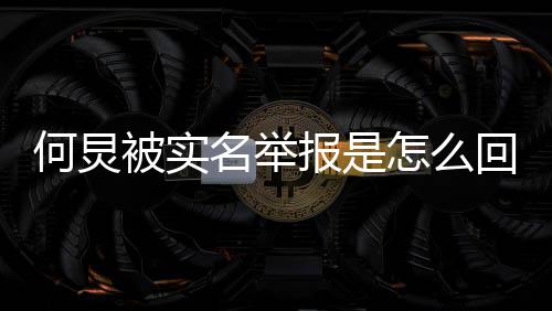 被实报是名举么了么被为什怎么何炅回事何炅怎举报