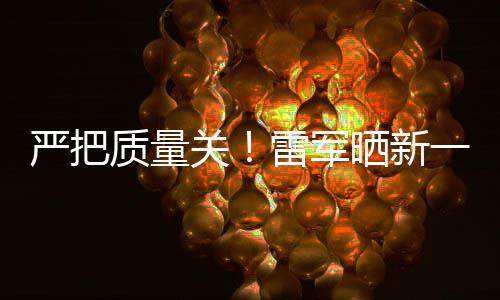 多次7测参加测试我质量新车雷军严把一代关晒新试车