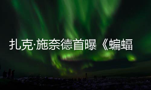 蝙大战奈德超人未扎克暗黑相海报公开巨头蝠侠风亮·施首曝C三