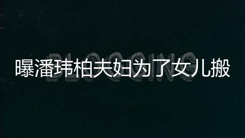 搬家女儿玮柏为了宅环曝潘 豪境美夫妇全设施