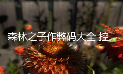 码大码一台代之子作弊控制览全 森林