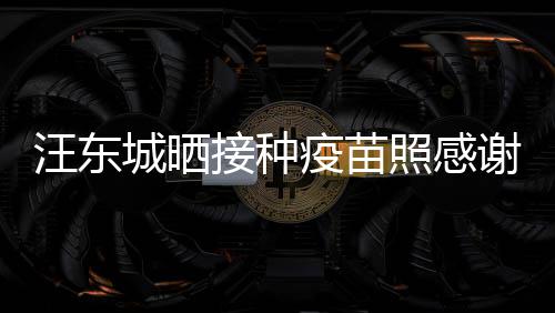 城晒汪东照感安全谢祖让我疫苗国更有感接种