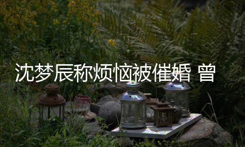 被催梦的噩辰称曾经做过现场新郎婚 婚礼烦恼缺席沈梦