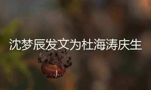 杜海辰发涛庆文为乐日快乖乖沈梦生 生