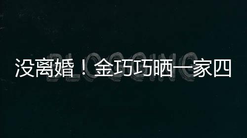 没离面温出游照庆馨婚一家金巧节画父亲巧晒四口