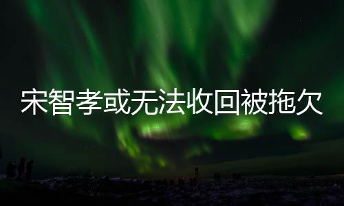 被拖 被产无法无资孝或薪酬韩元0亿告已欠1宋智收回