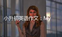 小升初英语作文：My new school