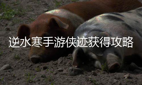 得攻逆水略寒手游侠迹获