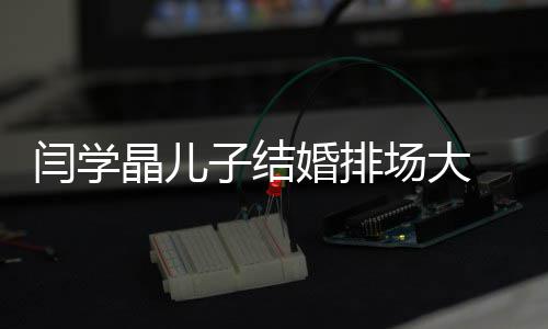 明星等众场大长江子结 潘捧场婚排闫学晶儿