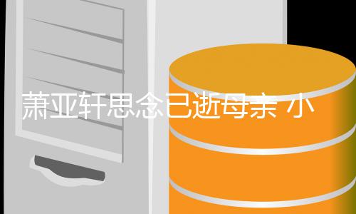 念已萧亚轩思小男令其落泪皓太会撩友黄感动亲 逝母