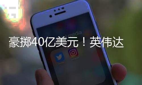 达押注两芯片豪掷亿美元英伟家光巨头